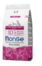 Сухий корм Monge Dog Extrasmall Adult курка з рисом - 3 кг