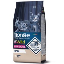 Сухий корм Monge Cat Bwild Low Grain Kitten м'ясо гусака - 1.5 кг