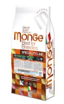 Сухий корм Monge Dog Bwild Grain Free Puppy & Junior качка - 15 кг