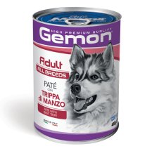 Вологий корм Gemon Dog Wet Adult паштет з яловичим рубцем - 400 г