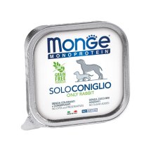 Вологий корм Monge Dog SOLO 100% кролик - 150 г