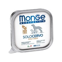 Вологий корм Monge Dog SOLO 100% оленина - 150 г