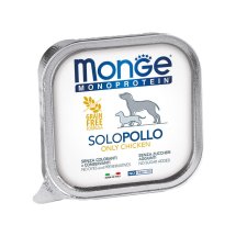 Вологий корм Monge Dog SOLO 100% курка - 150 г