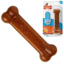 Іграшка жувальна Nylabone Puppy Chew Bone для цуценят смак курки - M