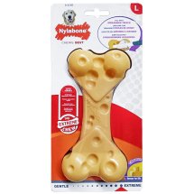 Іграшка жувальна Nylabone Extreme Chew Cheese Bone для собак смак сиру - L