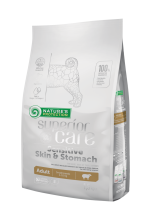 Сухий корм Nature's Protection Dog SC Sensitive Skin&Stomach Adult Small and Mini Breeds (Lamb) Чутливе Травлення для собак дрібних порід з Ягням - 1.5 кг