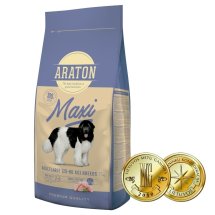 Сухий корм Araton Dog Maxi Adult Для дорослих собак великих порід з Куркою - 15 кг