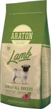 Сухий корм Araton Dog Lamb Junior All Breeds Для цуценят усіх порід з Ягням - 15 кг