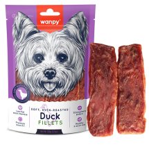 Ласощі Wanpy Dog Soft Duck Fillets ФІЛЕ КАЧКИ М’ЯКЕ для собак - 100 г