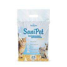 Наповнювач деревинний Природа Sani Pet «Універсальний» для котів - 5 кг - 2.5 кг