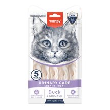 Рідкі ласощі Wanpy Cat Functional Creamy Lickable Treat Urinary Care УРІНАРІ для котів із сечокам’яною хворобою - 70 г