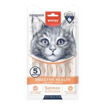 Рідкі ласощі Wanpy Cat Functional Creamy Lickable Treat Digestive Health ЗДОРОВЕ ТРАВЛЕННЯ для котів із чутливим травленням - 70 г