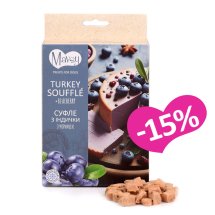 Ласощі Mavsy FD Turkey Blueberry Суфле з індички з чорницею - 50 г