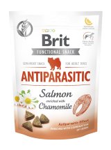 Функціональні ласощі для собак Brit Care Functional Snack Antiparasitic Salmon з лососем - 150 г