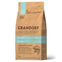 Сухий корм Grandorf Dog Mini White Fish для собак дрібних порід із білою рибою - 1 кг