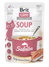 Вологий корм Brit Care Soup with Salmon для котів Суп з лососем - 75 г
