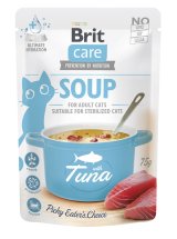 Вологий корм Brit Care Soup with Tuna для котів Суп з тунцем - 75 г