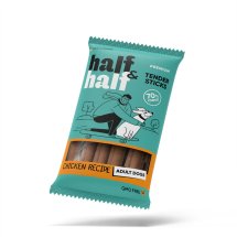 Ласощі для собак Half&Half у формі м'ясних паличок з куркою - 100 г
