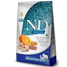 Сухий корм Farmina Dog N&D Low Grain Ocean MEDIUM & MAXI для собак середніх та великих порід з тріскою - 12 кг