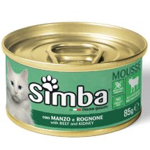 Вологий корм Monge SIMBA Cat Wet телятина - 85 г