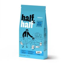 Сухий корм Half&Half для цуценят усіх порід із яловичиною - 12 кг