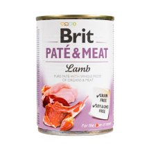 Вологий корм Brit Care Pate & Meat для собак з ягням - 400 г