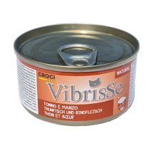 Вологий корм Vibrisse CAT Для котів тунець/яловичина - 70 г - 70 г
