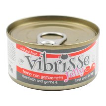 Вологий корм Vibrisse CAT JELLY Для котів тунець/креветки в желе - 70 г - 70 г