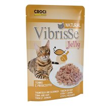 Вологий корм Vibrisse CAT JELLY Для котів тунець/куряча шинка в желе - 70 г - 70 г