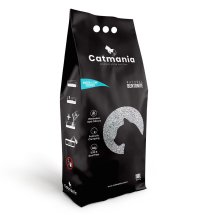 Бентонітовий наповнювач CATMANIA марсельске мило + бірюзові гранули - 5 л - 10 л