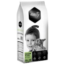 Amity Cat Kitten Сухий корм повсякденний для кошенят з куркою і рисом - 600 г - 1.5 кг