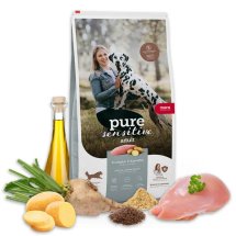 MERA Dog Pure Sensitive fresh meat Truthan&Kartoffel корм для дорослих собак із свіжим м'ясом індички і картоплі беззерновий - 1 кг