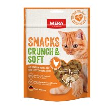 MERA Cat SNACKS Crunch & Soft Huhn&K?se снеки для котів із куркою та сиром - 200 г - 200 г