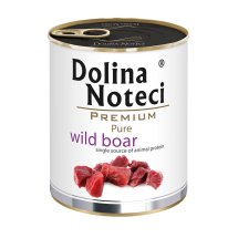 Вологий корм Dolina Noteci DOG Premium Pure Для собак алергіків з кабаном - 800 г