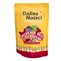 Пауч Dolina Noteci CAT Superfood Для котів з курятиною яловичиною і дорадо - 85 г - 85 г