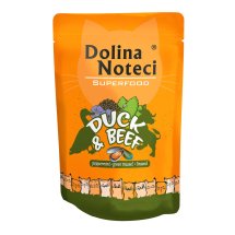 Пауч Dolina Noteci CAT Superfood Для котів з качкою і яловичиною - 85 г - 85 г