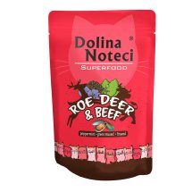 Пауч Dolina Noteci CAT Superfood Для котів з косулею і яловичиною - 85 г - 85 г