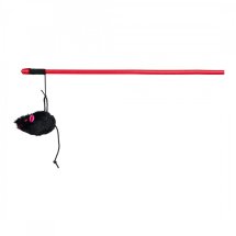 Іграшка Trixie для котів Миша на вудочці з котячою м'ятою 50 см - 1 шт - 1 шт