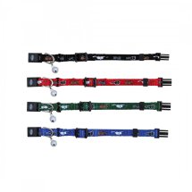 Нашийник Trixie для кошенят Kitty з котиками і дзвіночком нейлоновий - 1 шт - 1 шт