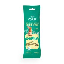 Ласощі Природа Фієста Колосок для гризунів лугові трави, 100 г - 2 шт