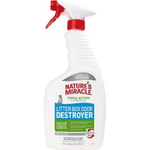 Засіб 8in1 Nature's Miracle Litter Box Odor Destroyer для усунення запахів котячого туалету - 709 мл - 709 мл