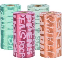 Пакети Trixie для прибирання за собаками змінні M 8х20 шт/уп - 1 шт