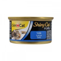 Корм вологий GimCat Shiny Cat для котів з тунцем в желе - 70 г - 70 г
