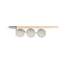 Іграшка Trixie для котів Вудочка з трьома м'ячиками з брязкальцем та котячою м'ятою плюш 35 см - 1 шт - 1 шт