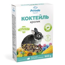 Корм Природа Коктейль Кролик для декоративних кроликів - 500 г