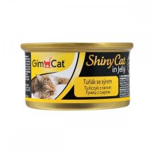 Корм вологий GimCat Shiny Cat для котів з тунцем та сиром - 70 г - 70 г