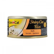 Корм вологий GimCat Shiny Cat Filet для котів з куркою та рисом - 70 г - 70 г