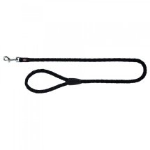 Повідець Trixie для собак Cavo чорний нейлон розмір S-М 1 м/12 мм - 1 шт