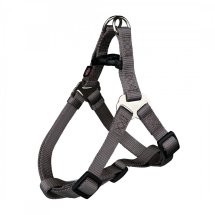 Шлея-петля Trixie для собак Premium нейлон розмір M 50-65 см/20 мм - Графітовий