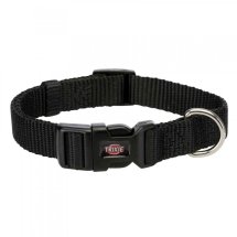 Нашийник Trixie для собак Premium нейлон розмір S 25-40 см/15 мм - Чорний